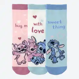 NKD Lilo & Stitch Kinder-Socken, 3er-Pack Angebot