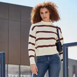 NKD Damen-Strickpullover mit Blockstreifen Angebot