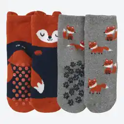 NKD Baby-Jungen-ABS-Socken im Fuchs-Design, 2er-Pack Angebot