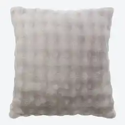 NKD Dekokissen mit Bubble-Flanell, ca. 45x45cm Angebot