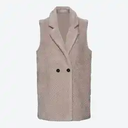 NKD Damen-Kunstfell-Weste mit Struktur Angebot