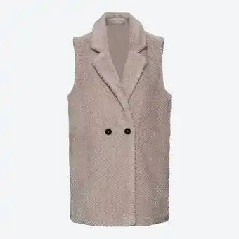 NKD Damen-Kunstfell-Weste mit Struktur Angebot