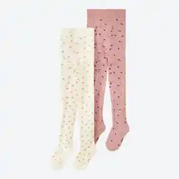 NKD Baby-Mädchen-Strickstrumpfhose mit hohem Baumwollanteil, 2er-Pack Angebot