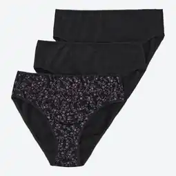 NKD Damen-Rioslip mit hohem Baumwollanteil, 3er-Pack Angebot