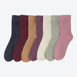 NKD Damen-Socken mit verschiedenen Farben, 7er-Pack Angebot