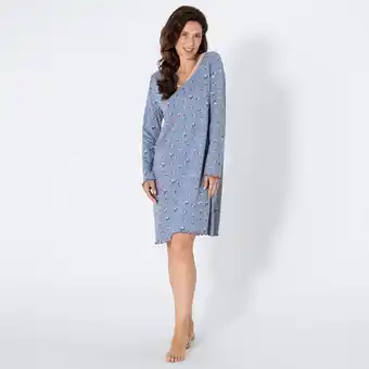 NKD Damen-Nachthemd mit Blumenmuster Angebot
