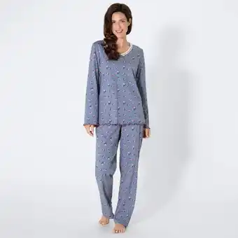NKD Damen-Schlafanzug mit Blumenmuster, 2-teilig Angebot