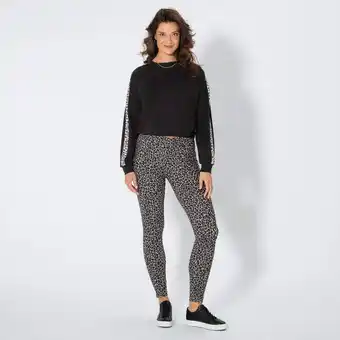 NKD Damen-Leggings mit Leo-Print Angebot
