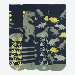 NKD Kinder-Anti-Rutsch-Socken mit Dino-Motiv, 2er-Pack Angebot