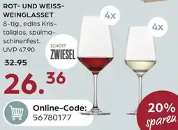 Möbel Buss Schott zwiesel rot- und weissweinglasset Angebot