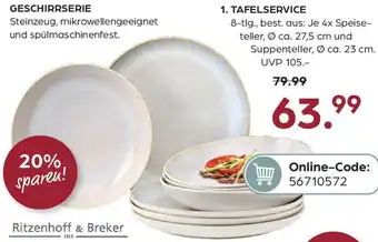 Möbel Buss Ritzenhoff & Breker Tafelservice Angebot
