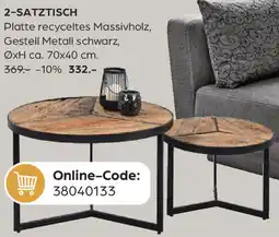 Möbel Buss 2-Satztisch Angebot