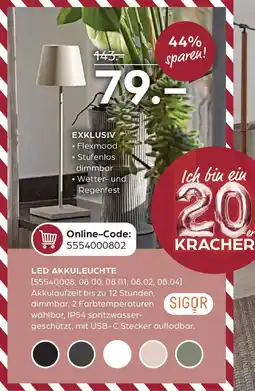 Möbel Buss Led akkuleuchte Angebot