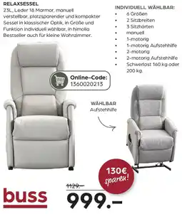 Möbel Buss Relaxsessel Angebot