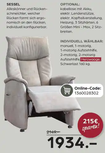 Möbel Buss Sessel Angebot