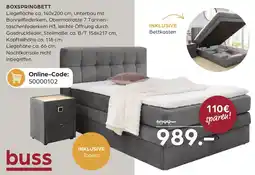 Möbel Buss Boxspringbett Angebot