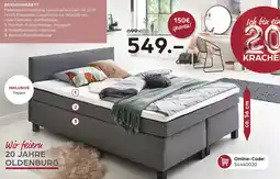 Möbel Buss Boxspringbett Angebot