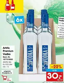 Netto Marken-Discount Arktis Premium Vodka Angebot