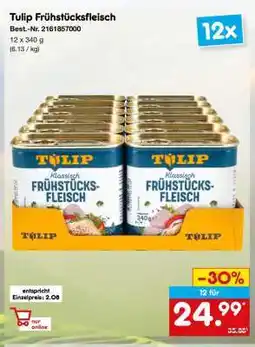 Netto Marken-Discount Tulip Frühstücksfleisch Angebot