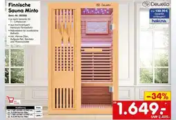 Netto Marken-Discount Dewello Finnische Sauna Minto Angebot