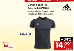 Netto Marken-Discount Damen T-Shirt Tiro Angebot