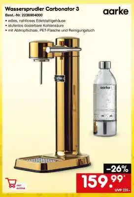 Netto Marken-Discount Wassersprudler Carbonator 3 Angebot