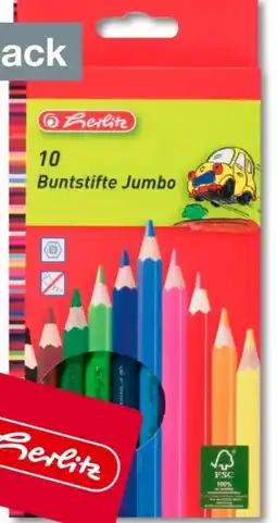 Woolworth Herlitz Jumbo-Buntstifte Angebot