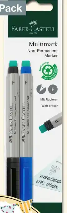 Woolworth Faber-Castell Marker Multimark Angebot