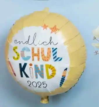 Woolworth Folienballon Schulkind Angebot