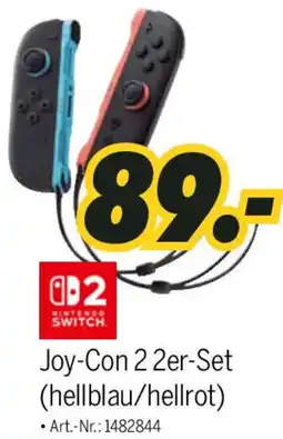 MEDIMAX NINTENDO SWITCH Joy-Con 2 2er-Set (hellblau/hellrot) Angebot