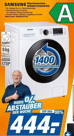 expert Techno Land SAMSUNG Waschmaschine WW9QT4048CE/EG Angebot