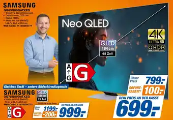 expert Techno Land SAMSUNG GQ65Q80DATXZG Angebot