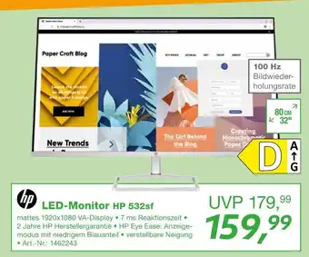 EP Hp led-monitor hp 532sf Angebot