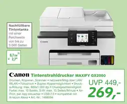 EP Canon tintenstrahldrucker maxify gx2050 Angebot