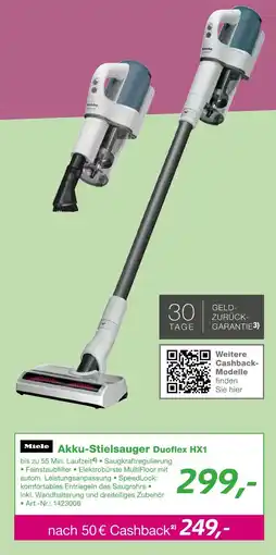EP Miele akku-stielsauger duoflex hx1 Angebot