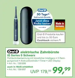 EP Oral-b elektrische zahnbürste io series 5 Angebot