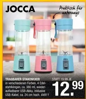 Hofmeister Jocca tragbarer standmixer Angebot