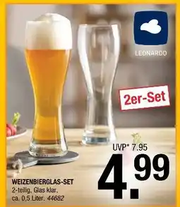 Hofmeister Leonardo weizenbierglas-set Angebot