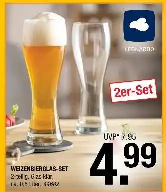 Hofmeister Leonardo weizenbierglas-set Angebot