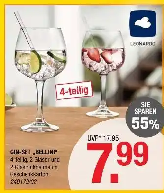 Hofmeister Leonardo gin-set 'bellini' Angebot