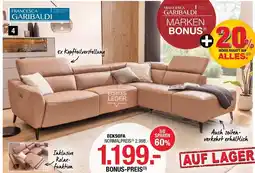 Hofmeister Francesca garibaldi ecksofa Angebot