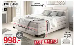 Hofmeister Design paul phillip boxspringbett „kairo“ Angebot