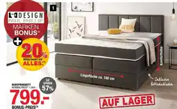 Hofmeister Paul phillip boxspringbett „marina“ Angebot