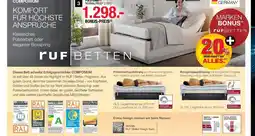 Hofmeister Ruf betten polsterbett „composium“ Angebot