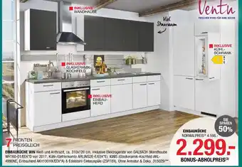 Hofmeister Ventu einbauküche win Angebot
