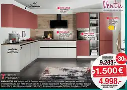 Hofmeister Ventu einbauküche win Angebot