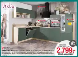 Hofmeister Ventu, faber einbauküche clean Angebot