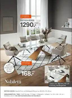 Kabs Polsterwelt Esstisch redon Angebot