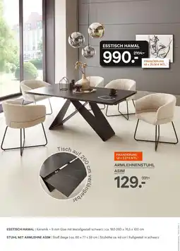Kabs Polsterwelt Esstisch hamal Angebot