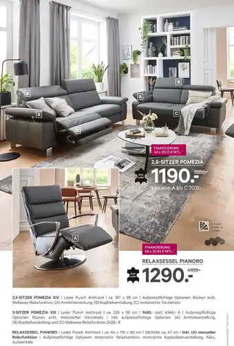 Kabs Polsterwelt 2,5-sitzer pomezia xiv Angebot